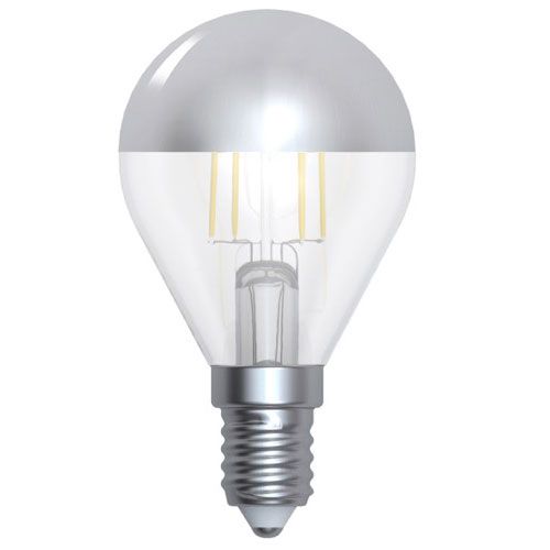 Lampe filament (G45; LED; 4W; E14; 2700K; dorée)
