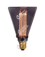 Ampoule Déco Triangle Smokey LED 4W E27 