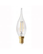Ampoule Flamme Filament LED E14 3W Blanc chaud 