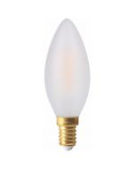 Flamme C35 Filament LED 5W E14 Blanc chaud 580 lumens Matte