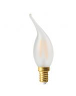 Flamme CV4 Filament LED 5W E12 500Lm Dimmable matte (culot américain)