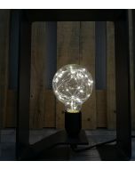 Ampoule Globe G95 "Happy In" 1,5W LED E27 3000K Lumière douce