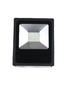 Projecteur LED - Noir 50W 3000k Blanc chaud
