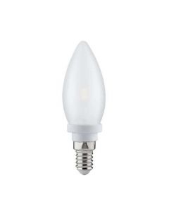 Ampoule Flamme Satinée LED 2.5W E14 2700k