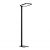 Calyce - Lampadaire LED 80W 4000K 7040lm 120° noir Dimmable