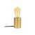 Support de lampe en métal DORÉ pour ampoule E27