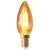 Ampoule Flamme filament LED 5W E14 2200K 420Lm dimmable Ambrée
