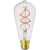 Ampoule Edison filament LED torsadé 4W B22 2200K 240Lm dim Claire