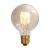 Ampoule Globe G80 filament LED torsadé 4W E27 Blanc doux Dimmable