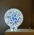 Ampoule Globe Mosaique Bleue LED 4W Dimmable 
