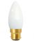 Flamme Lisse Filament LED Opaline B22 5W Dimmable Blanc Chaud