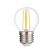 Ampoule G45 Filament LED 4W E27 Blanc chaud 470lm Clair