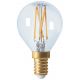 Sphérique G45 filament LED 5W - Culot Américain E12 - 2700k 520Lm