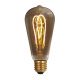 Ampoule Edison filament LED loops 4W E27 2000K160Lm dim Smokey