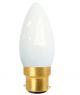 Flamme Lisse Filament LED Opaline B22 5W Dimmable Blanc froid
