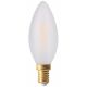 Flamme C35 Filament LED 5W E14 Blanc chaud 580 lumens Matte