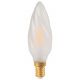 Flamme F6 Filament LED 4W E14 Blanc chaud 300Lumens Dimmable Matte
