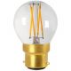 Sphérique G45 Filament LED 4W B22 2700K 350Lm Dimmable Claire