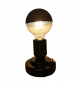 Ampoule Globe Calotte NOIRE G95 6.5W 560lm E27